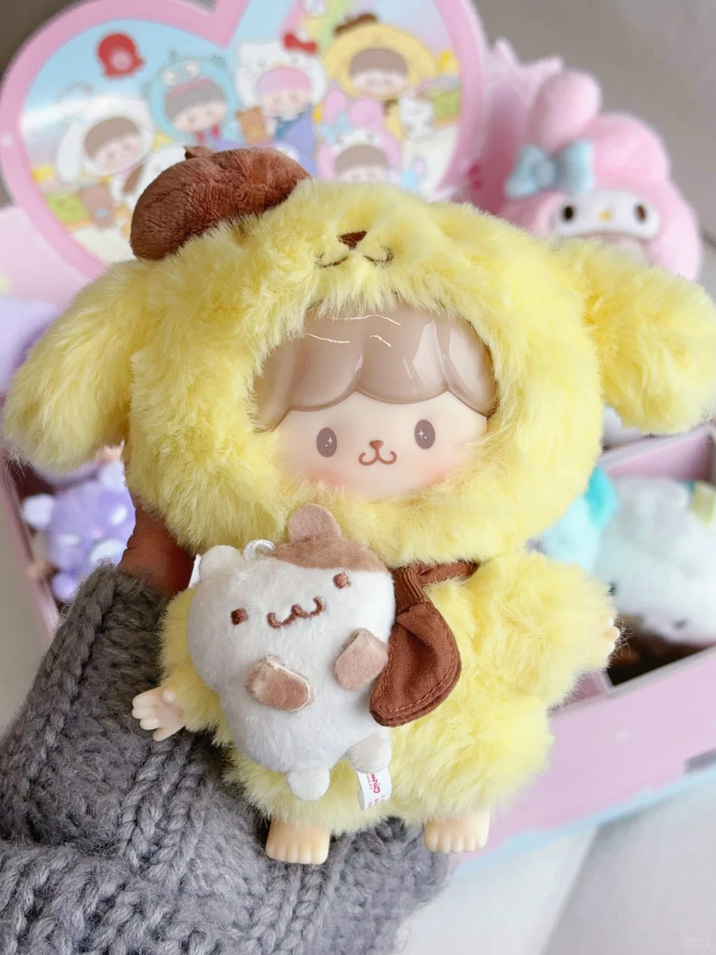 F.UN zZoton Sanrio Love-league Buddies Series Plush Doll Confirmed Blind Box Toy