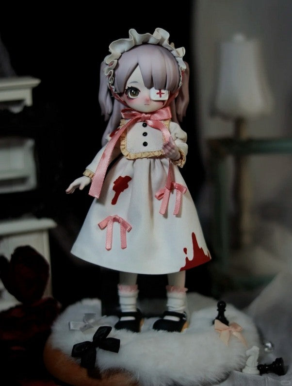 Nyssa Bizarre Nightmare Series 18cm/7In Bjd Doll Dressable Action Figure Gift