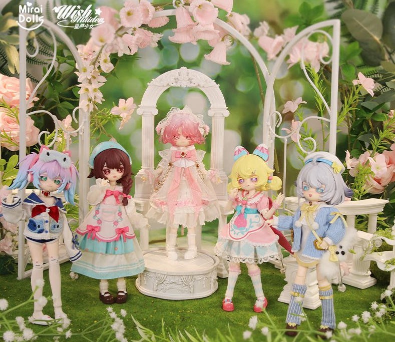Miraidolls Wish Rare Wish Maiden 7.8In Bjd Doll Dressable Action Figure In Stock
