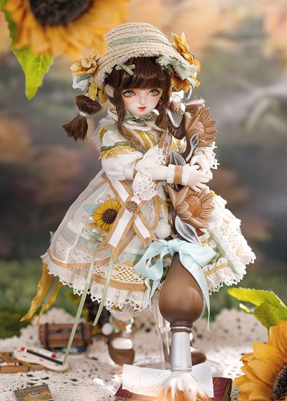 Pre-Order Gem Sunny Sunflower 29cm/11.4In Bjd Full Set Official 10Th Anniversary