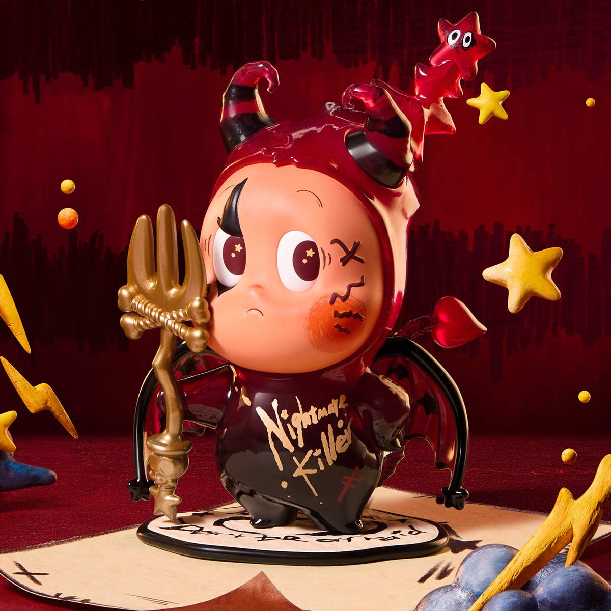 POP MART Twinkle Twinkle Little Devil Star Figure 2.44*3.35inches