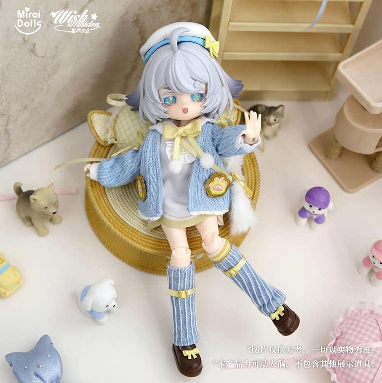 Miraidolls Wish Maiden 20cm/7.8In Confirmed Bjd Dressable Action Figure Gift