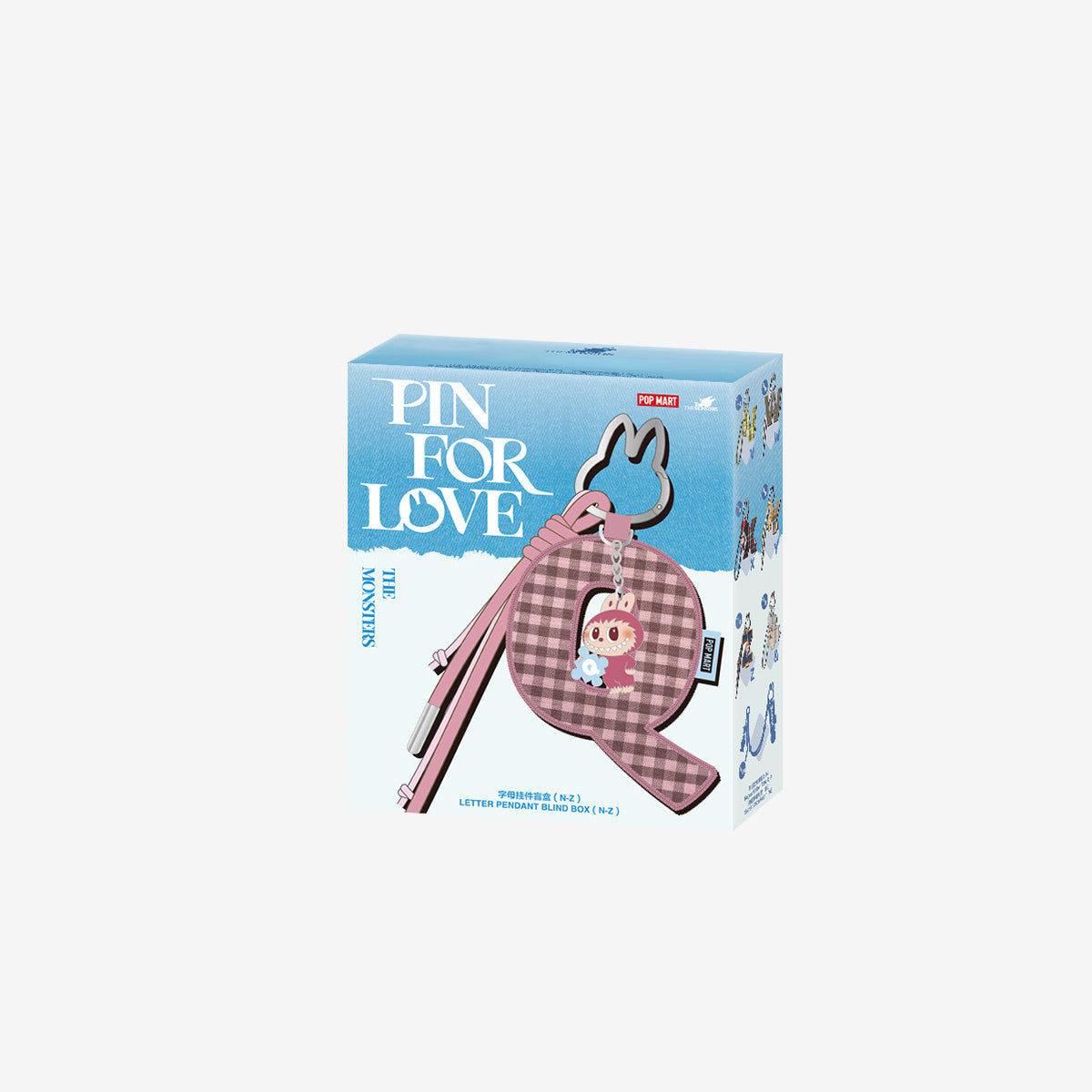 POP MART THE MONSTERS Pin for Love Series- Letter Pendant Blind Box (N-Z)