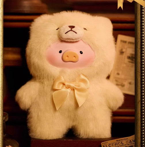52TOYS LULU PIG VINTAGE TEDDY SERIES CONFIRMED BLIND BOX FIGURES TOY PLUSH DOLL