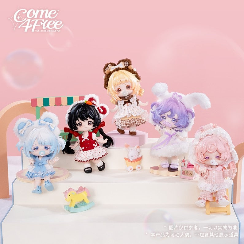Come4Free Fufu Rong Red Velvet Rice Cake Dream Puff 5.1~5.5In Bjd Dressable Doll