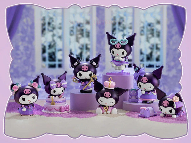 Miniso Sanrio Kuromi Birthday Party Series Confirmed Blind Box Figure Toys Gift