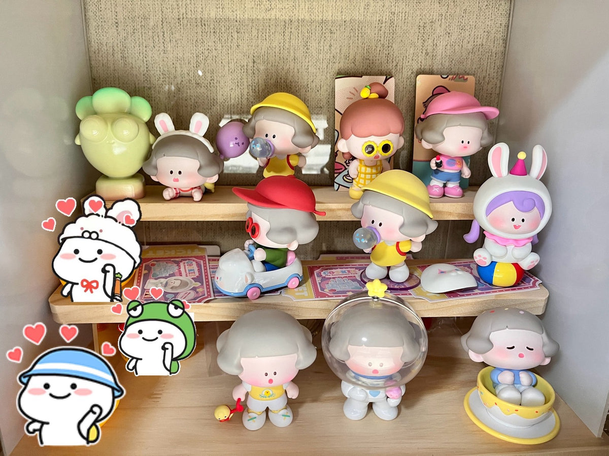 Authentic Cookie The Amusement Park Series Blind box Confirm Figure Toy Art Gift