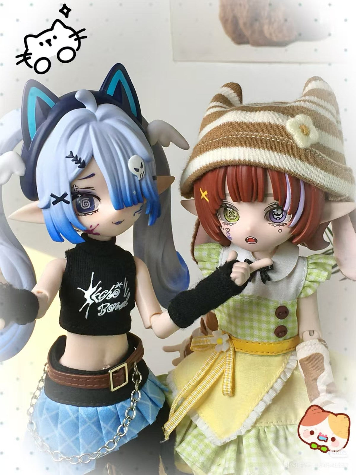 Pre-Sale Sparkjoy Dressmaker Mou Echo Bond 6.1" Bjd Dressable Action Figure Gift