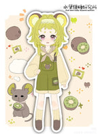 Fruit Hard Candy Grape Kiwifruit Research Institute Hang Card Cute Bjd In Stock