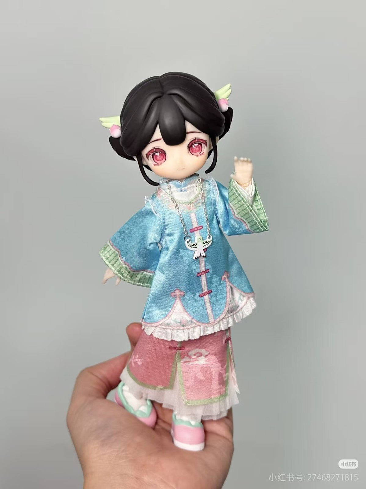 6Pcs Ta Feng Yin 18.5m/7.2in Bjd Dolls Dressable Action Figures Official Gift