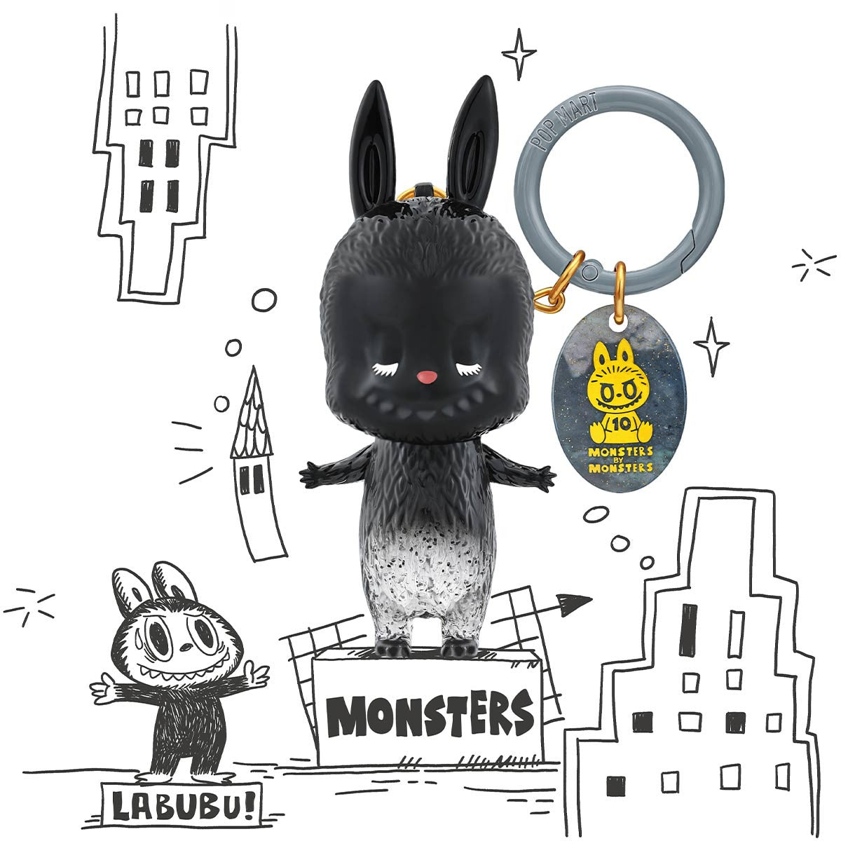 POP MART LABUBU THE MONSTERS 10th Anniversary Series Figures Authentic