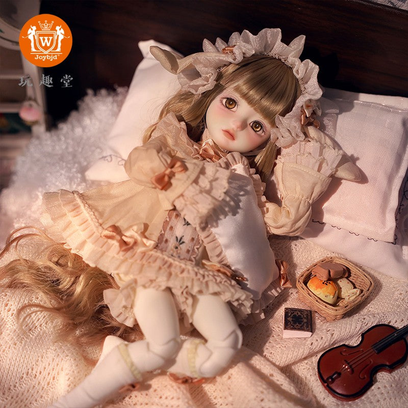 Joybjd Ari Pajama Girl Dolly 27cm/10.6In Bjd Full Set 1/6 Action Figure Official