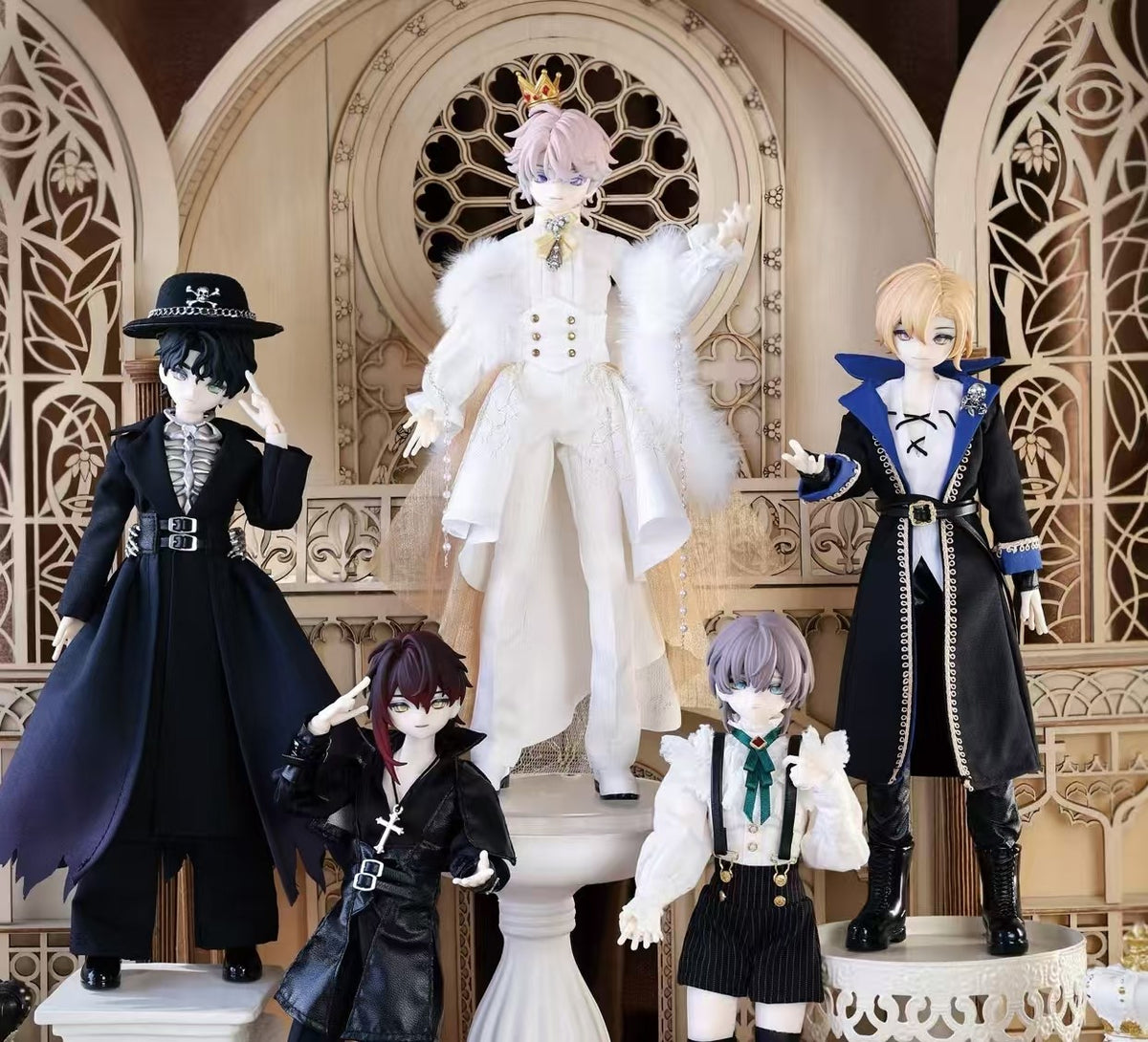 Eternal Night Scar Lorenz Childe 21.5cm/8.4In Bjd Action Figure Gift In Stock
