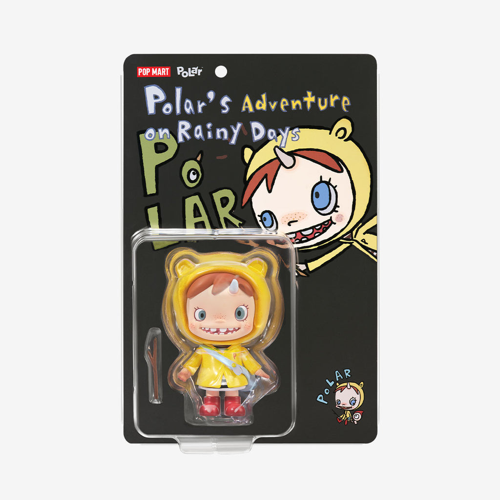 POP MART Polar's Adventure on Rainy Days Figure 3.54inches Authentic toy gift