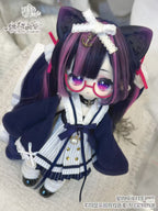 6Pcs Meki Fluffy Goodnight 24cm/9.4In Bjd Dressable Lovely Action Figures Gift