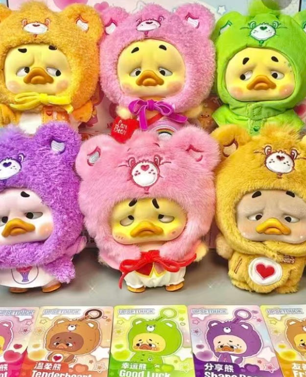 Upsetduck Love-A-Lot Bear Neon Sweetheart Duck 5.9In Plush Pendant Gift In Stock
