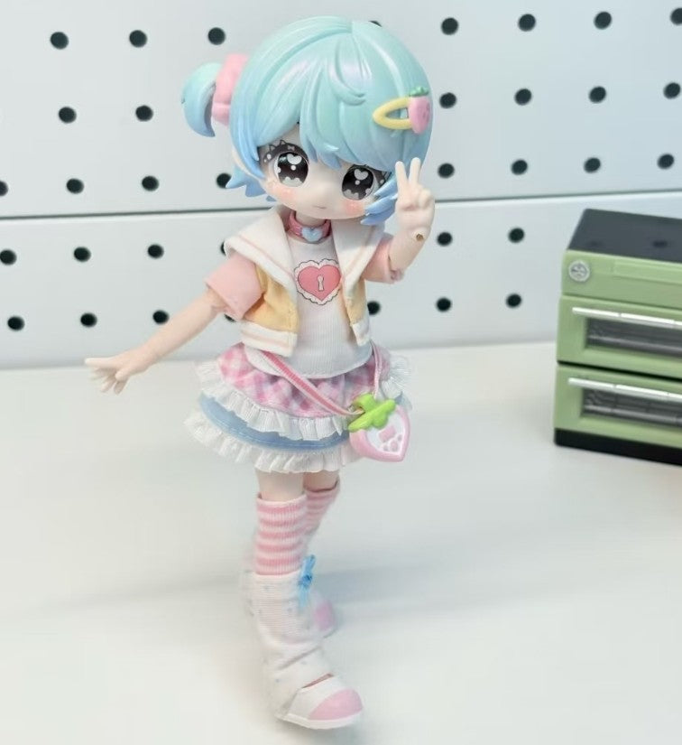 Unveiled Door Daughter Holiday Girl The Key Collection 16.8cm/6.6In Bjd Doll