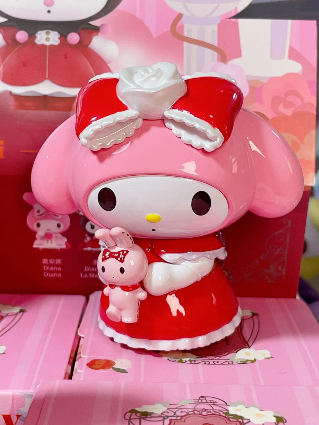 MINISO Sanrio My Melody & Kuromi Rose & Earl Series Confirmed Blind Box Figure