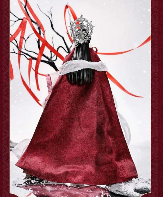 Pre-Sale Wind Moon 1000Years Snow 11.4" Bjd Hang Card Limited Action Figure Gift