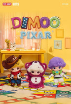 Authentic DIMOO WORLD x PIXAR Series Blind Box Figures Toy Plush Pendant Doll