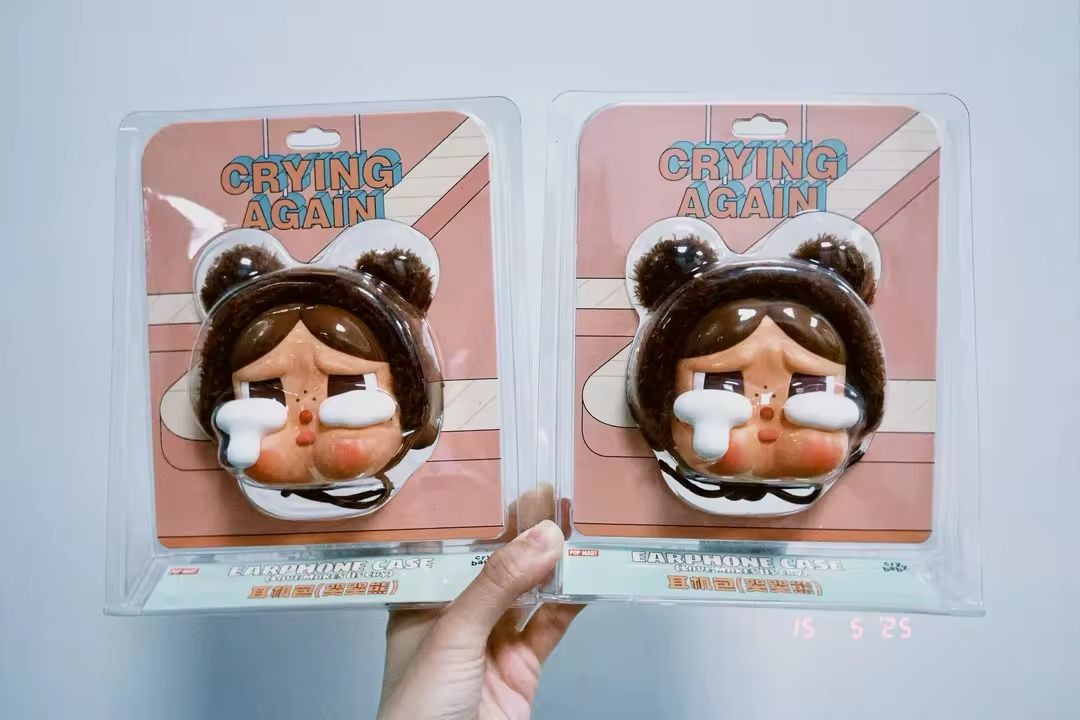 Authentic CRYBABY Tears Factory Series Earphone Bag New in Plastic box