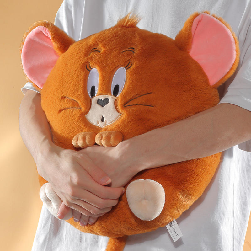 Tom and Jerry 38cm Deluxe Plush Throw Pillow Cute Cat 2Pcs Girl's Gift