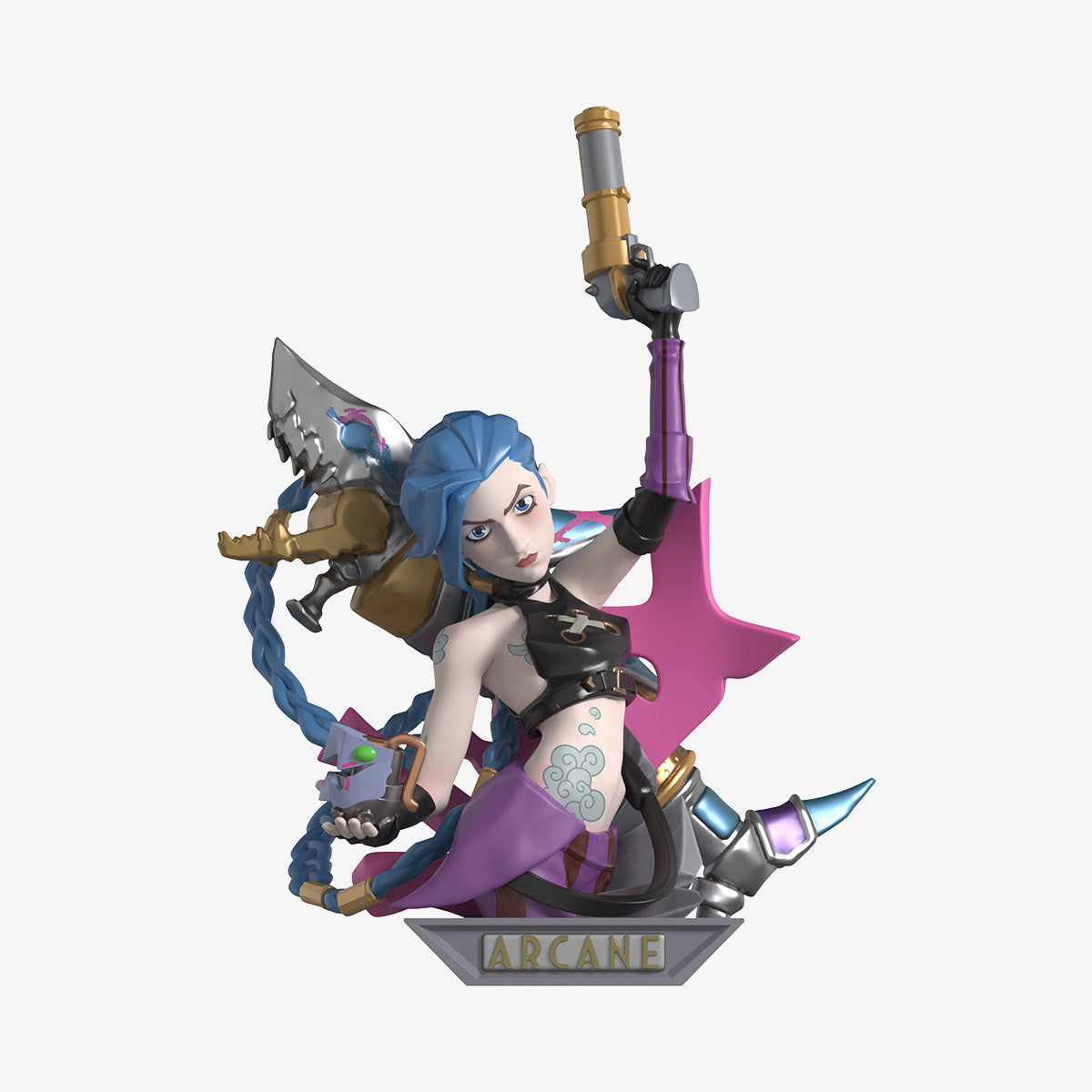 POP MART League of Legends: Arcane Series Figures 4.72-5.51inches Authentic