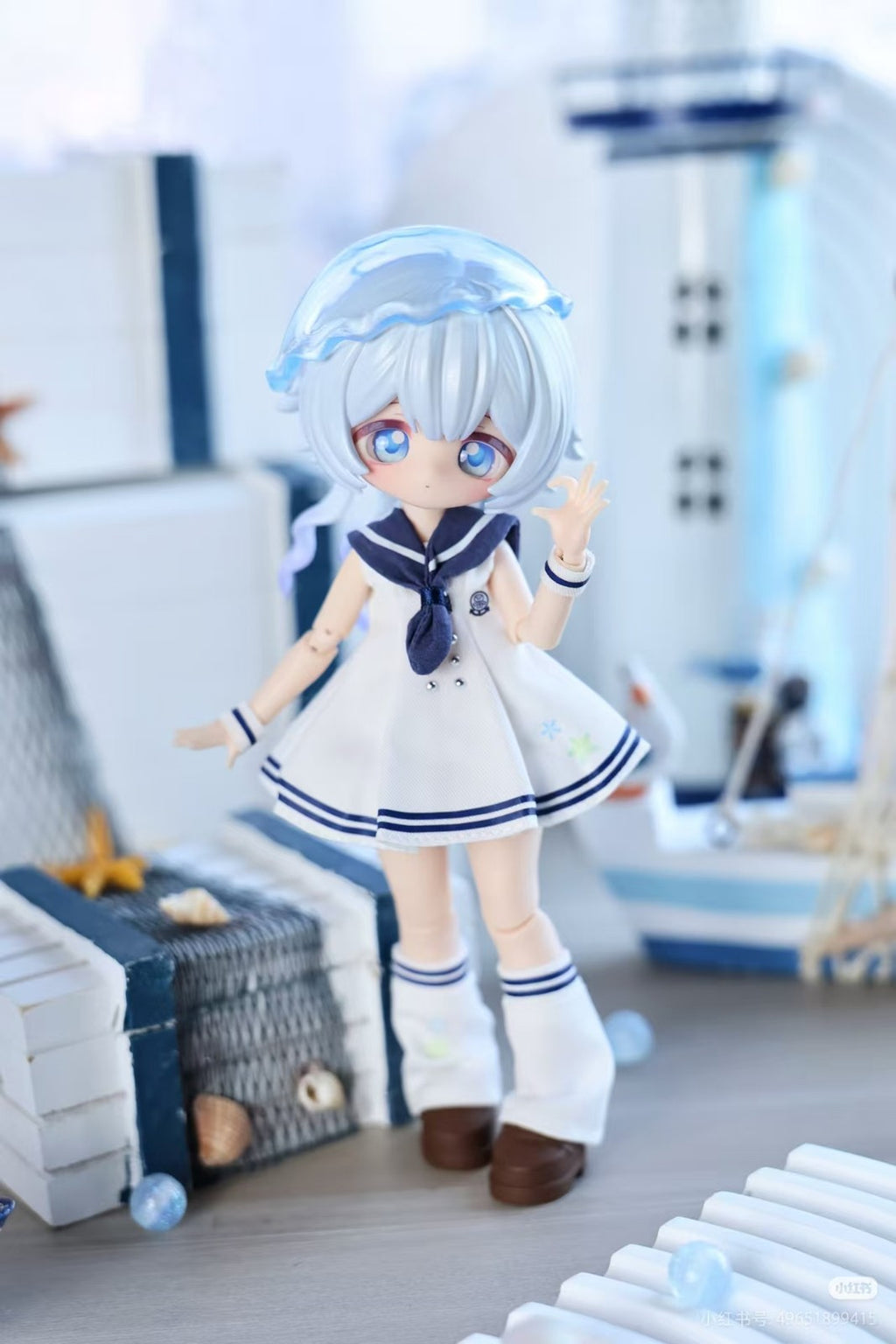 Island Adventure Series 23.5cm/9.2In Confirmed Bjd Dressable Action Figure Gift