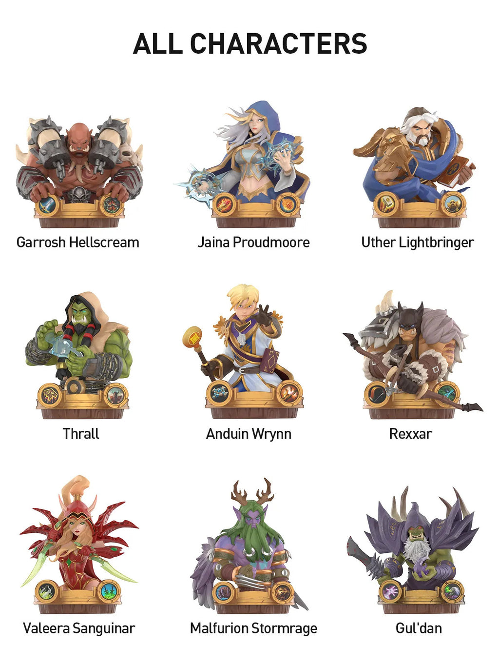 POP MART Hearthstone Legends in Tavern Series Figures 4.33inches Authentic