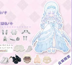 Tency Yizhiyi Light and Shadow Series 27.5cm/10.8In Bjd Hang Card Dressable Gift