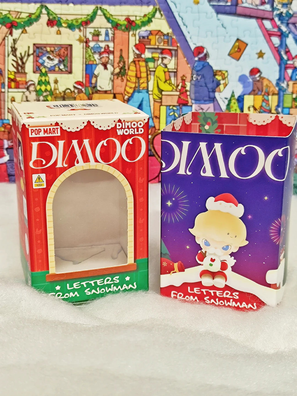 POP MART DIMOO Letters from Snowman Series Christmas Blind Box Confirmed Figure