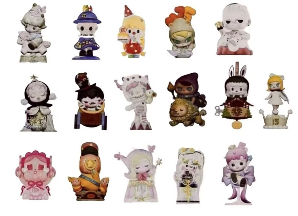 Celebrating The Moment 15th Anniversary Series Blind Box Figures Hot Cute Toy