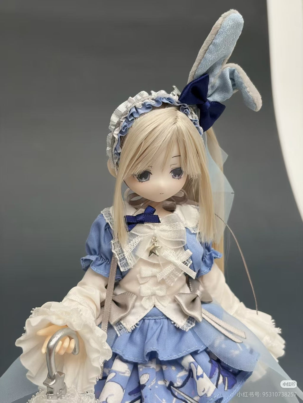 Magical Girl Yoru Blue Starry and Story Bjd Hang Card Limited Action Figure Gift
