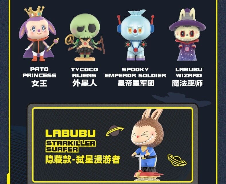 POP MART Labubu The Monster Space Adventures Series Confirmed Box Authentic