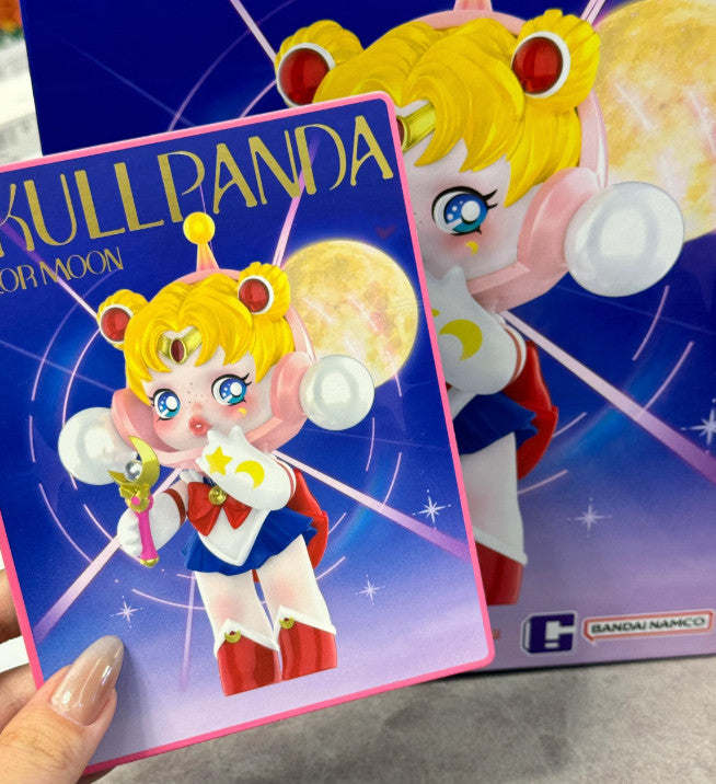 POP MART Skullpanda X Sailor Moon Figure Factory Sealed Box Hot Toy Gift