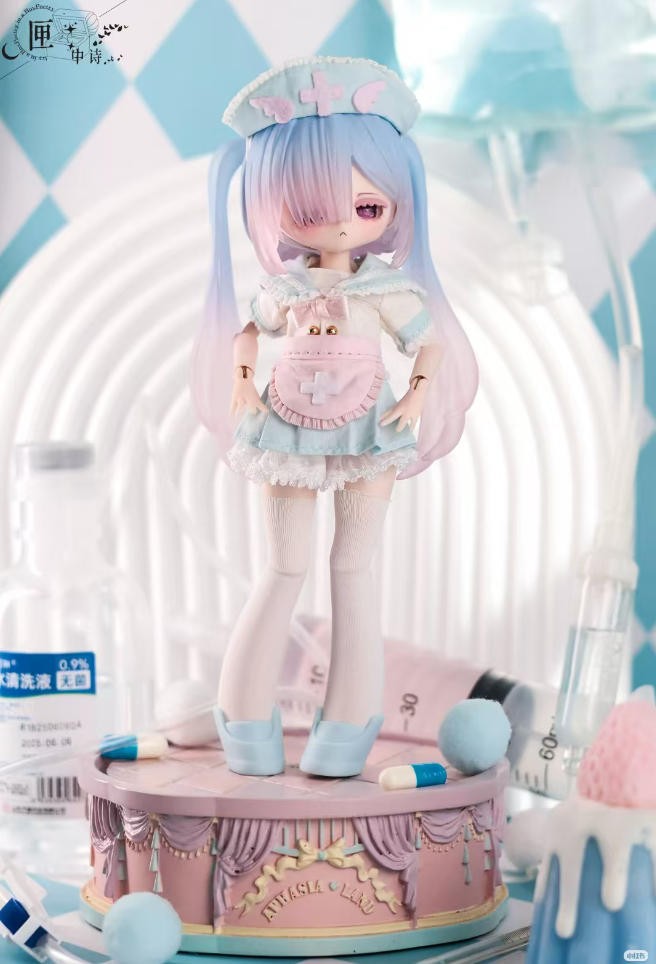 6Pcs In A Box Poetry Asymptomatic 14.5cm/5.7in Bjd Dressable Action Figures Gift