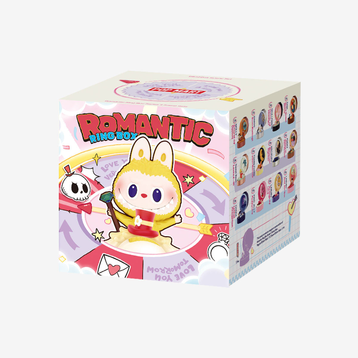 POP MART Romantic Ring Box Series 4 Scene Sets 2.56inches Authentic