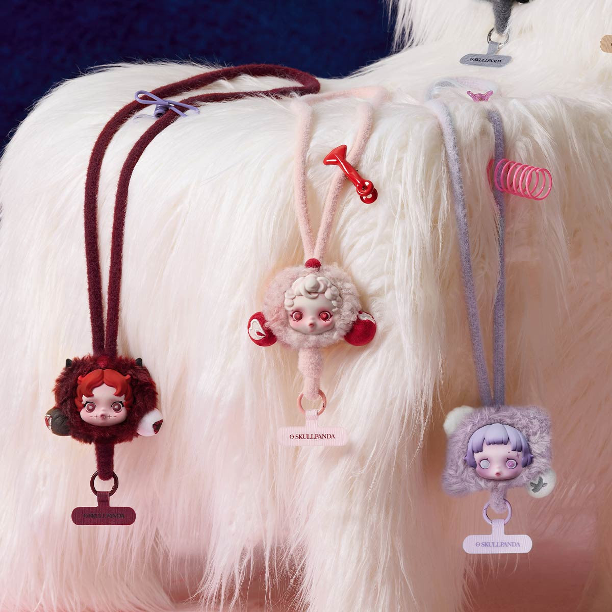 POP MART SKULLPANDA You Found Me！Series Phone Lanyard Authentic