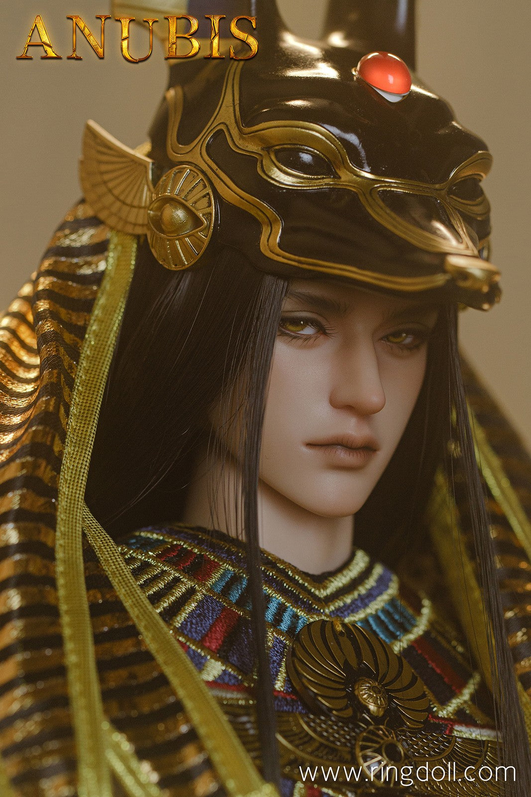 Pre-Order Ringdoll Anubis Egyptian Pharaoh 50cm/19.6" Bjd Full Set Official Gift