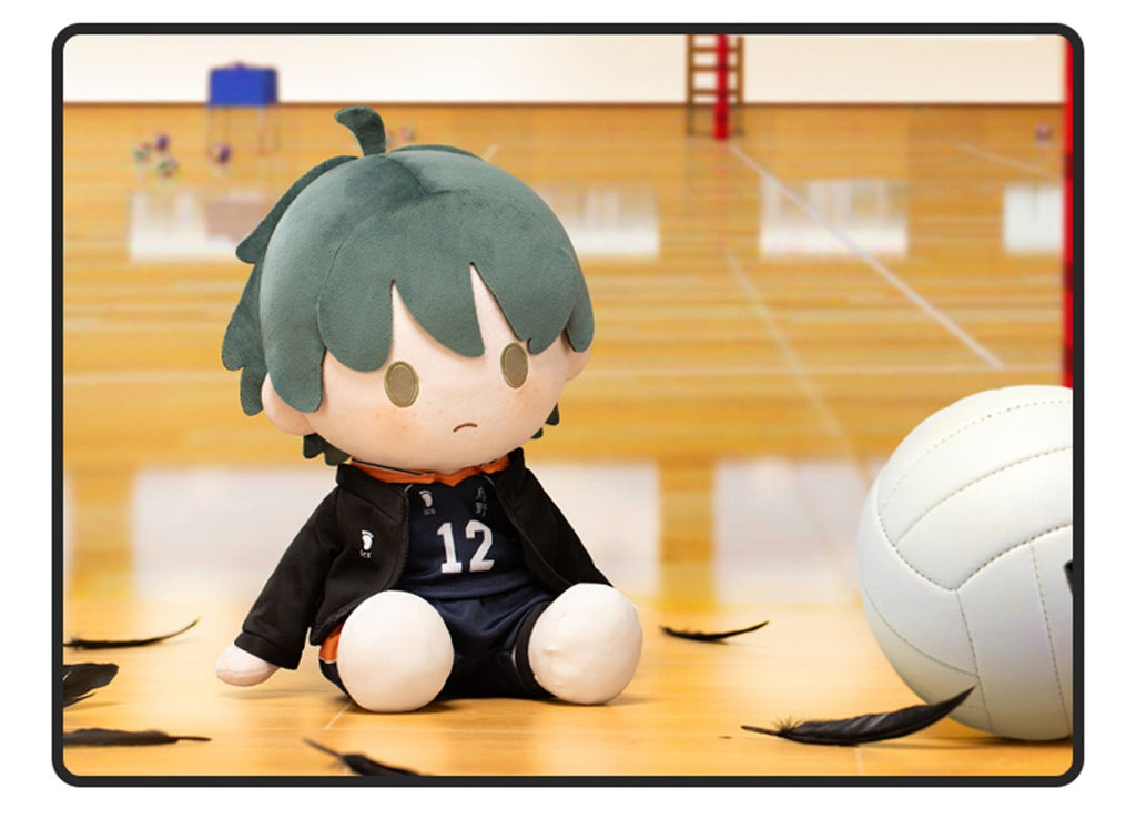 Haikyuu!! Kei Tsukishima Etc Potepotte Sitting 35cm/13.7" Action Figure Official