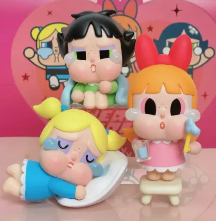 Authentic CRYBABY x The Powerpuff Girls Series Confirmed Blind Box Figure Toy