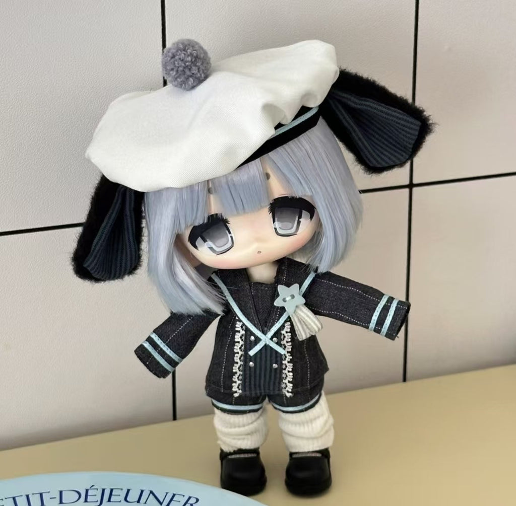 Uki Doki Sami Sesame Mini Mili Project 18cm/7In Lovely Bjd Action Figure Gift