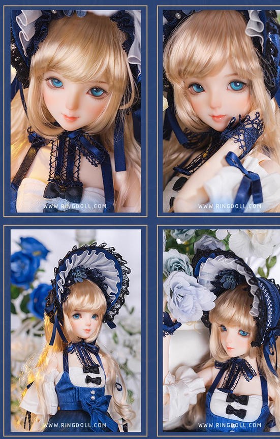 Pre-Order Ringdoll Alice 01 44cm/17.3in Bjd Full Set Action Figure Official Gift