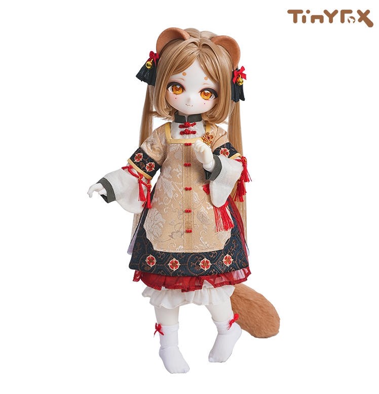 Tinyfox Weasel Money Drawing 27.5cm/10.8In Bjd Full Set Official Action Figure