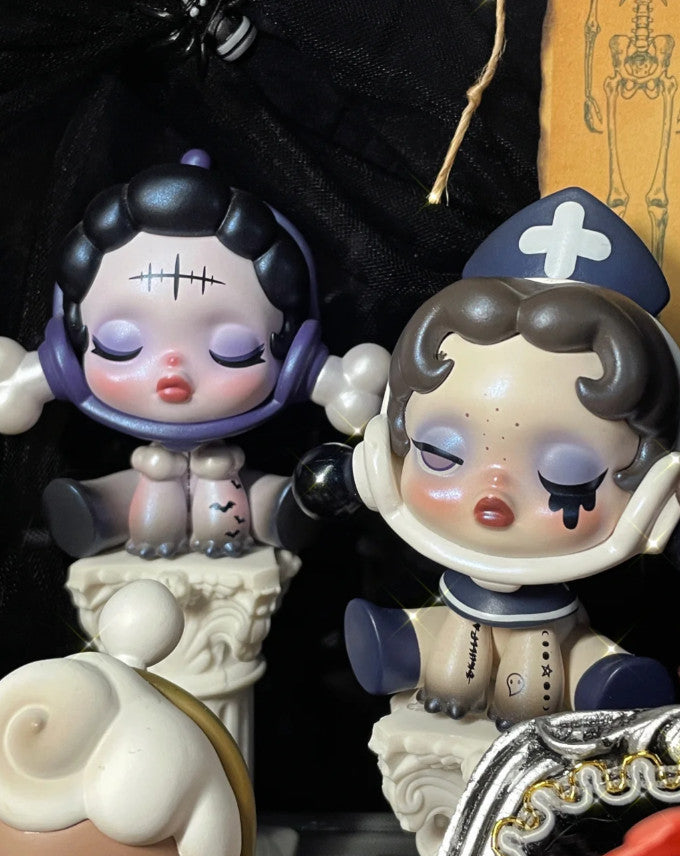 POP MART Skullpanda Ancient Castle Series Dark Style Confirmed Blind Box Figure