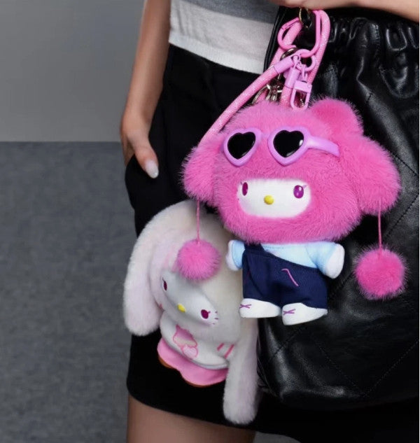 Miniso Hello Kitty Pop Star Series Plush Confirmed Blind Box Figure Gift Toy