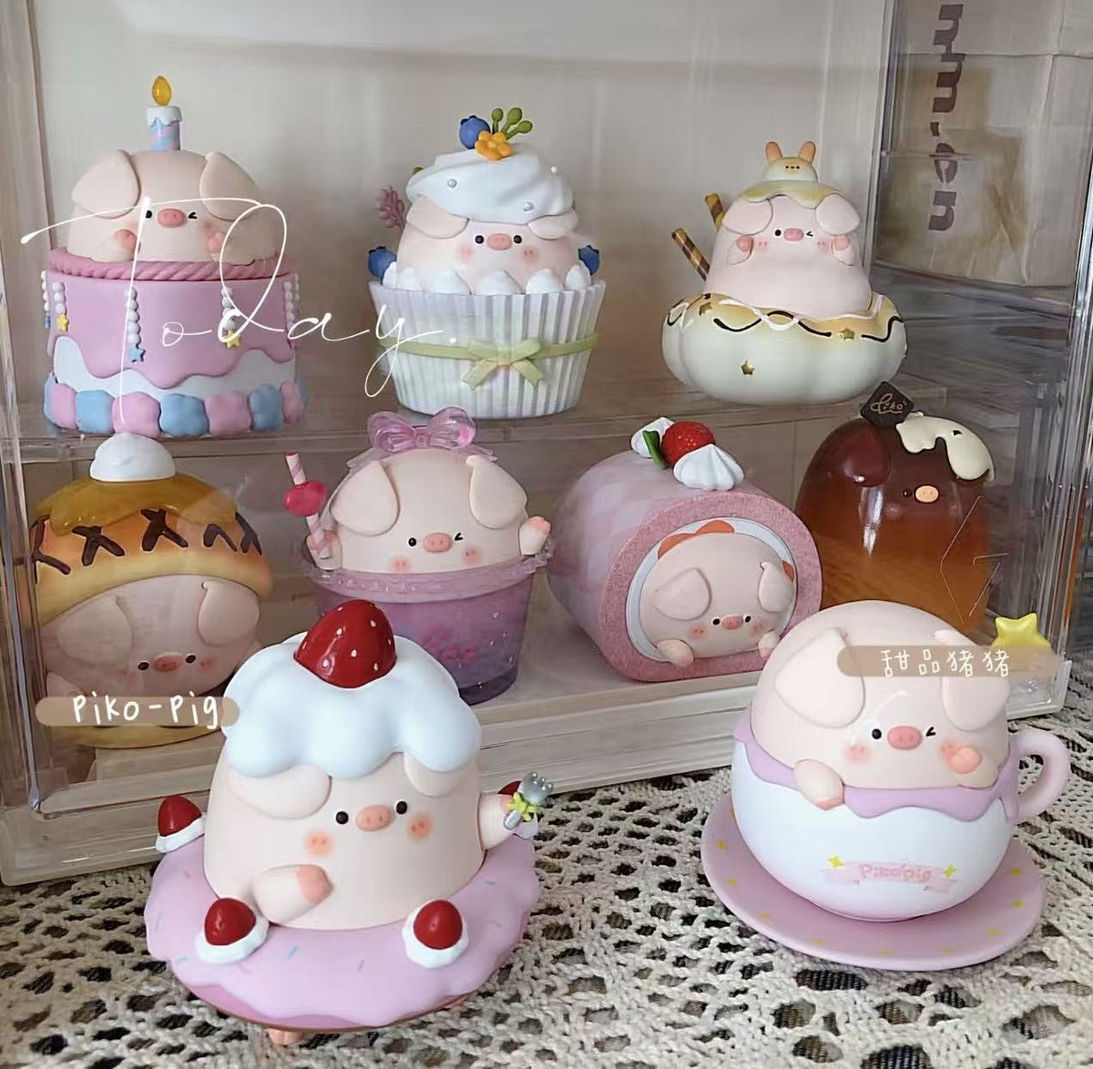 AirToys Piko Pig Dessert Series Figure Toys Art Gifts Action Desktop Decoration