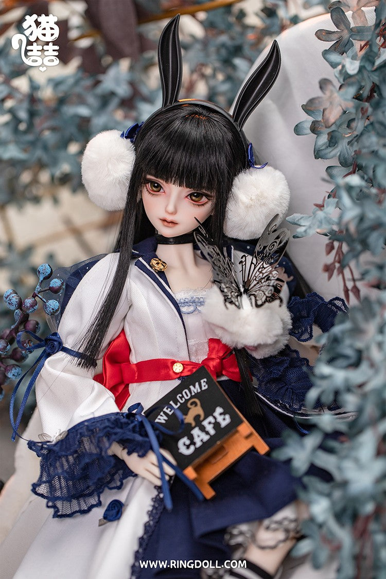 Pre-Order Ringdoll Cat Jiji Lolita 40cm/15.7In Bjd 1/4 Lovely Full Set Official