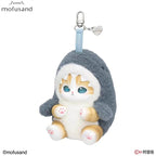 6Pcs Mofusand Kiramekko Fluffy Kittens Collectible Plush Vinyl Pendants Gift