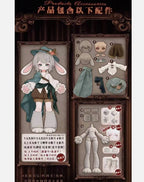 For Moon Luna Series Bjd Dressable Confirmed Action Figure Designer Toy Gift